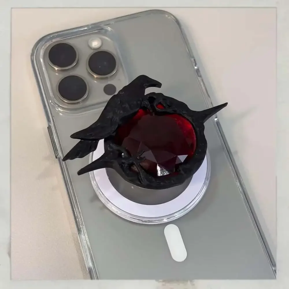 Sylus Mephisto Crow Stand, Magnetic Phone Holder, Love and Deepspace 3D Printed